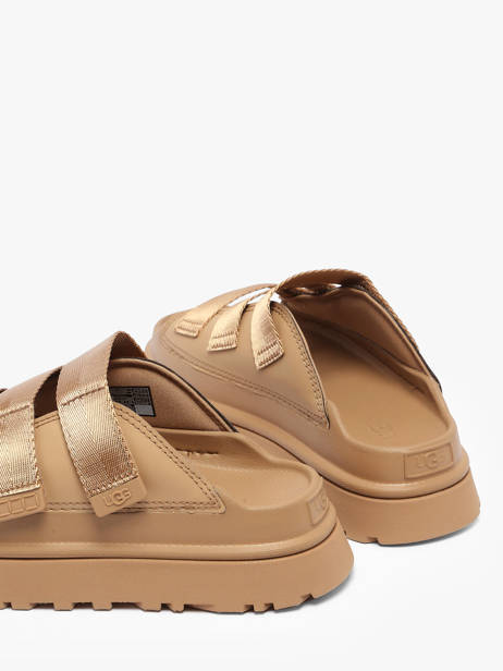 Slippers Goldenglow Uit Leder Ugg Bruin accessoires 1167430 ander zicht 2