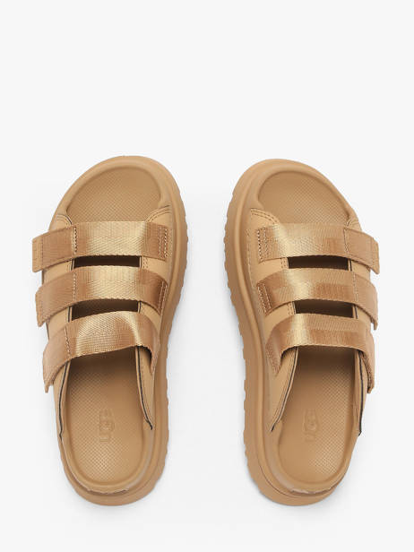 Slippers Goldenglow Uit Leder Ugg Bruin accessoires 1167430 ander zicht 3