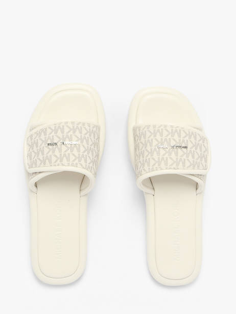Slippers Suki Michael kors Wit accessoires KFA1B150
