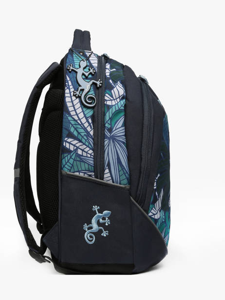 Rugzak 2 Compartimenten Cameleon Blauw actual SD39 ander zicht 2