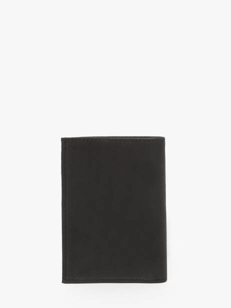 Portefeuille Met Portemonnee Oil Leder Etrier Zwart oil EOIL5007 ander zicht 2