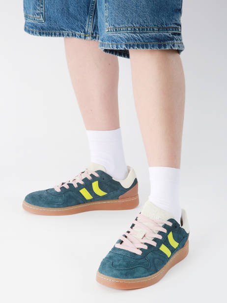 Sneakers Uit Leder Coolway Blauw men 86036020 ander zicht 1