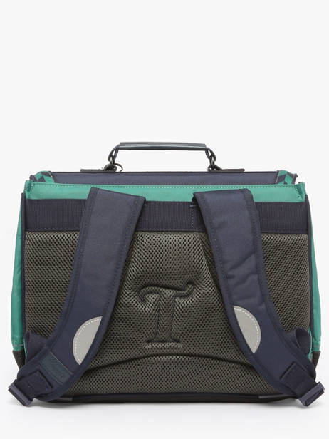 Boekentas 2 Compartimenten Tann's Blauw les fantaisies g 38126 ander zicht 4