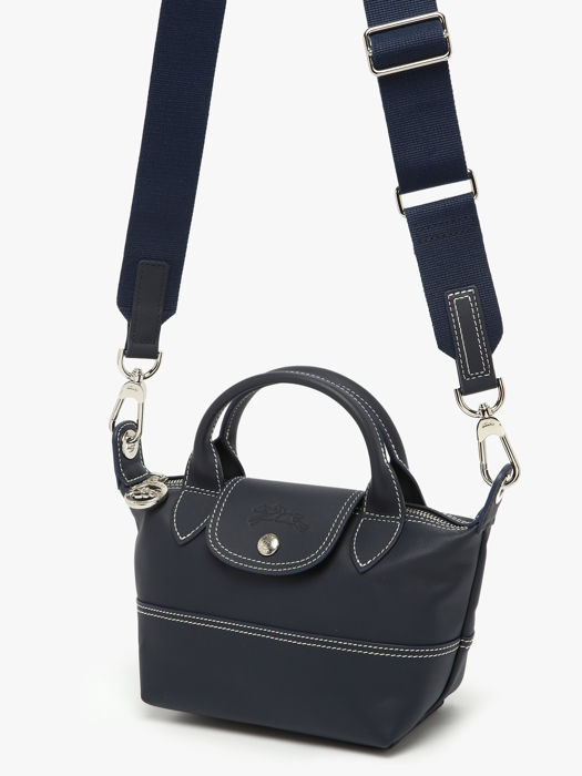 Longchamp Le pliage xtra animation ecuss Handtas Blauw