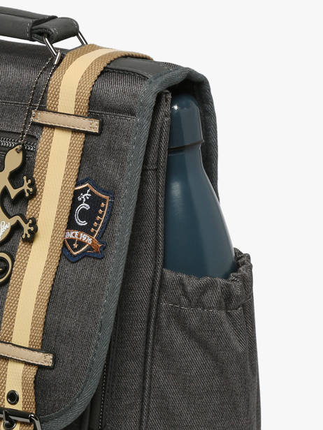 Rugzak Vintage Urban 2 Compartimenten Cameleon Grijs vintage urban SD39 ander zicht 5