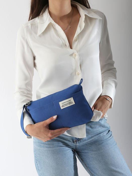 Longchamp Le pliage worker Clutch Blauw