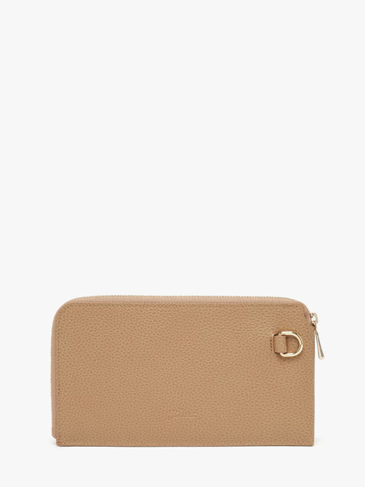 Longchamp Le foulonné Clutch Bruin