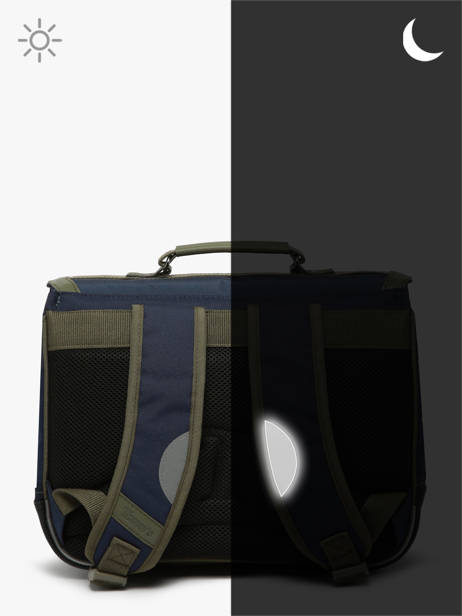 Boekentas Tann's Blauw les fantaisies g 45272 ander zicht 5