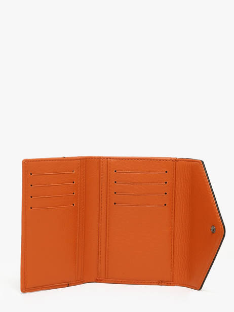 Portefeuille Leder Yves renard Oranje enveloppe 29223 ander zicht 1