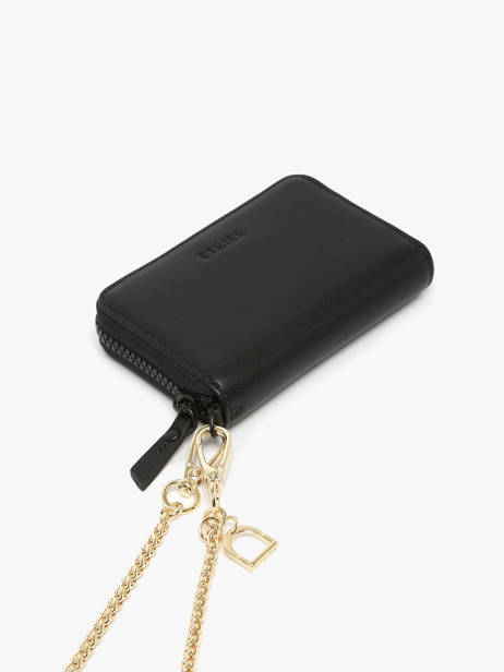 Portemonnee Leder Etrier Zwart oxer EOXE096M ander zicht 1