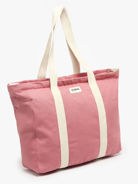 Schoudertas Cesar Katoen Hindbag Roze best seller CESAR ander zicht 2