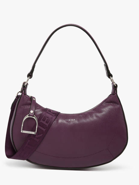 Schoudertas M Altesse Leder Etrier Violet altesse EALT017M