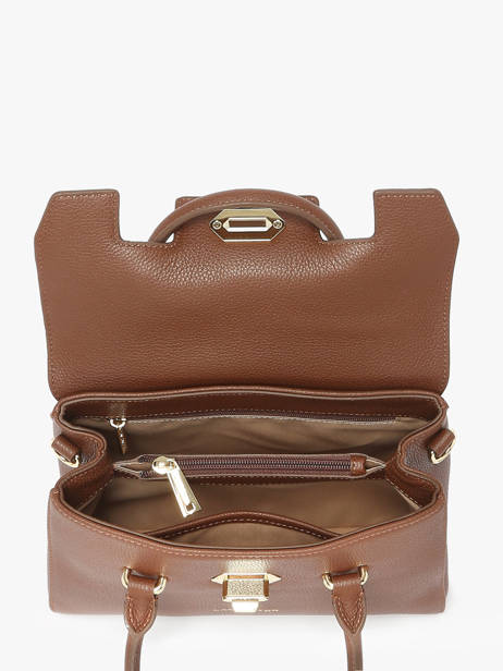 Cross Body Tas Milano Cosmos Leder Lancaster Bruin milano cosmos 77 ander zicht 3