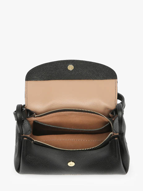 Cross Body Tas Accordeon Double Leder Lancaster Zwart accordeon double 88 ander zicht 3