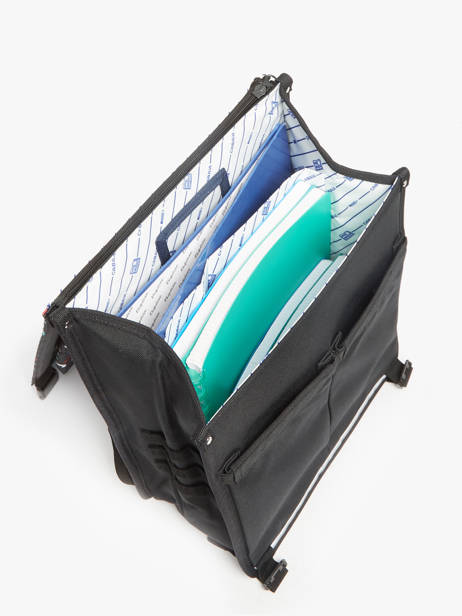 Rugzak 2 Compartimenten Cabaia Zwart school L ander zicht 4