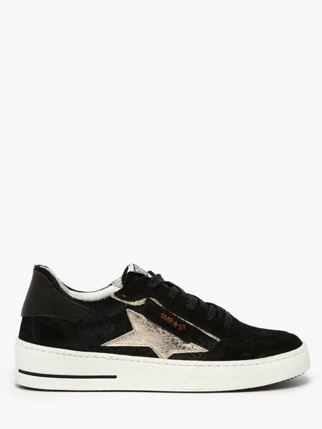 Sneakers Ale Uit Leder Semerdjian Zwart accessoires ALE