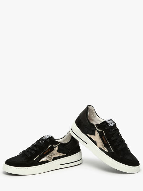 Sneakers Ale Uit Leder Semerdjian Zwart accessoires ALE ander zicht 2