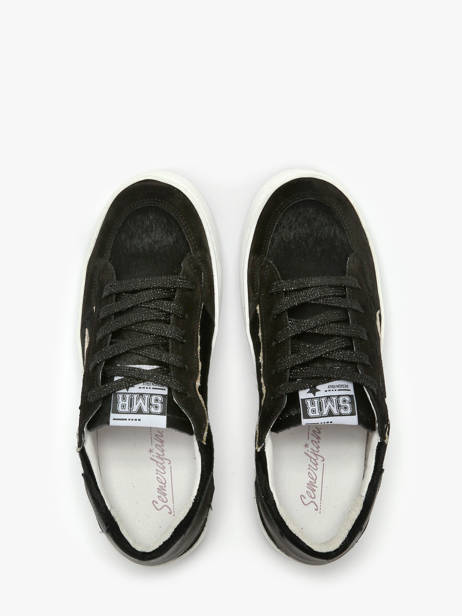 Sneakers Ale Uit Leder Semerdjian Zwart accessoires ALE ander zicht 3