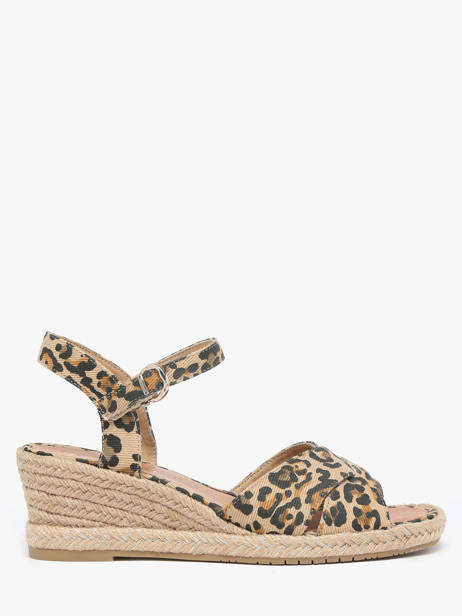 Sandalen Met Sleehak Tamaris Veelkleurig accessoires 42