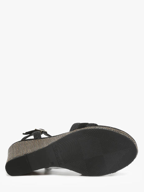 Sandalen Met Sleehak Uit Leder Tamaris Zwart accessoires 44 ander zicht 4