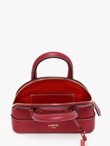 Cross Body Tas Belleville Leder Lancel Rood belleville A13735 ander zicht 2