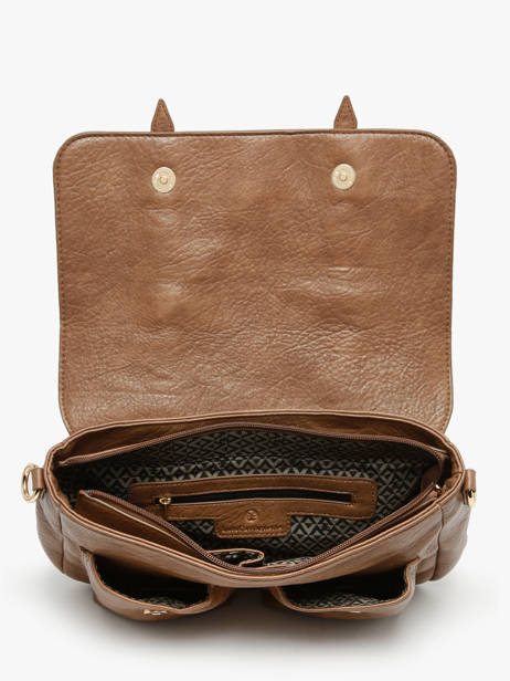 Cross Body Tas Bride Lulu castagnette Bruin bride ZAYANN ander zicht 2