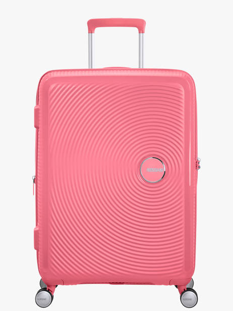 Harde Reiskoffer S Soundbox American tourister Roze soundbox 32G002