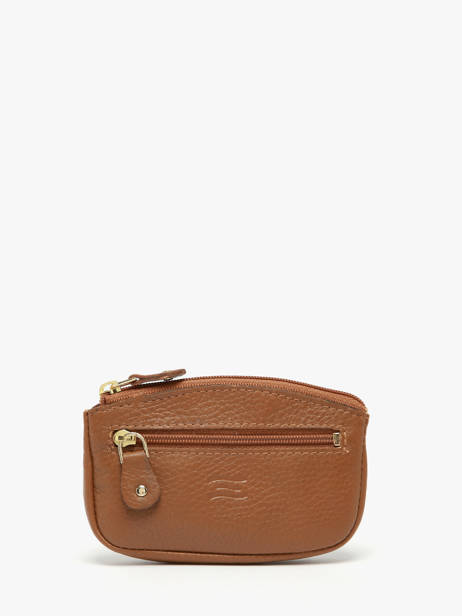 Portemonnee Caviar Leder Crinkles Bruin caviar 14036