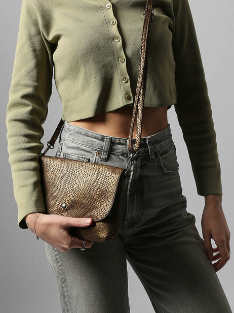 Cross Body Tas Snake Miniprix Bruin snake 19645 ander zicht 1