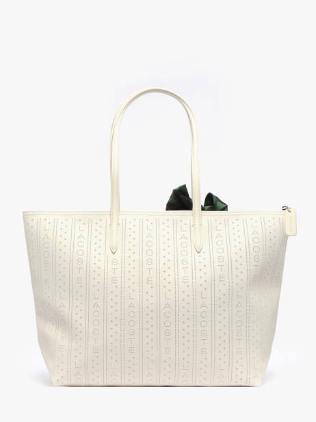 Schoudertas L.12.12 Concept Seasonal Lacoste Wit l.12.12 concept seasonal NF5133SJ ander zicht 3