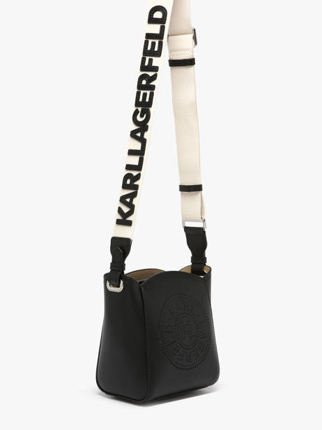 Cross Body Tas K Circle Karl lagerfeld Zwart k circle A4W30067 ander zicht 1