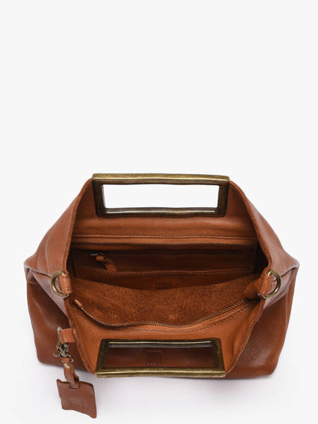 Cross Body Tas Heritage Leder Biba Bruin heritage CAP3L ander zicht 2