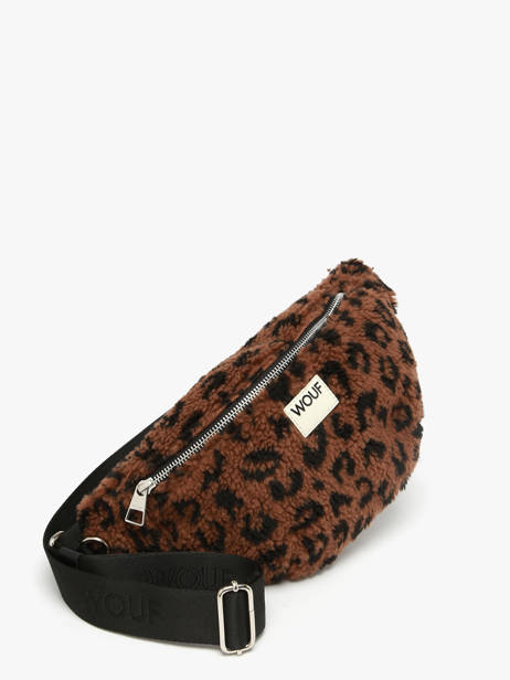 Heuptasje Wouf Bruin teddy BW250030 ander zicht 2