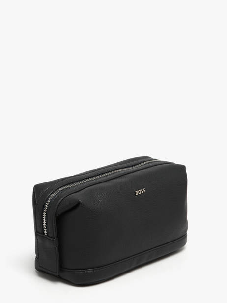 Toiletzak Hugo boss Zwart grained HTC518A ander zicht 1