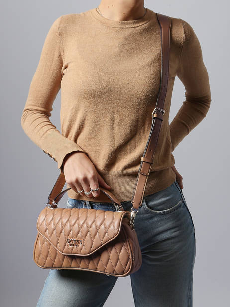 Cross Body Tas Valla Guess Beige valla QG812220 ander zicht 1