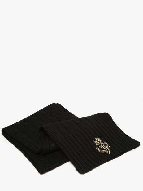 Sjaal Lauren ralph lauren Zwart textile 54P04456 ander zicht 2