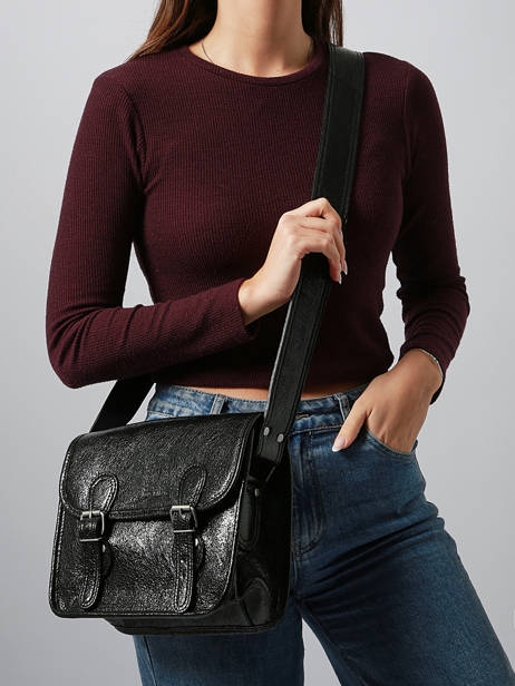 Cross Body Tas Eclipse Leder Paul marius Zwart eclipse SACOSECL ander zicht 1