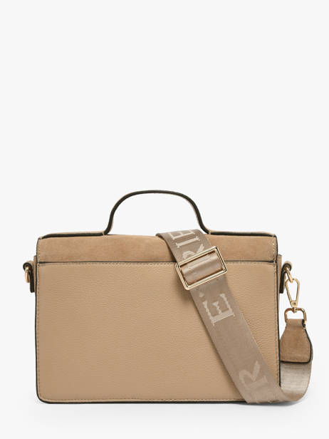 Cross Body Tas M Altesse Suede Etrier Beige altesse suede EASU048M ander zicht 4