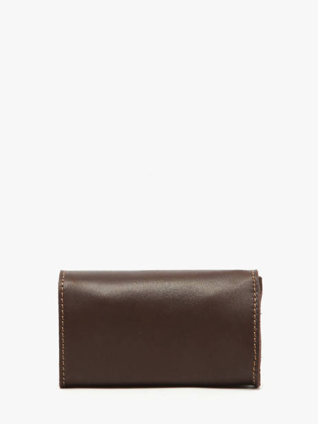 Portemonnee Oil Leder Etrier Bruin oil EOIL650 ander zicht 2