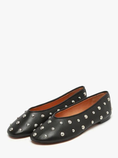 Ballerinas Uit Leder Inuovo Zwart women MDC022 ander zicht 1