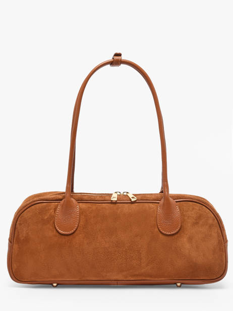 Schoudertas Velvet Caviar Leder Milano Bruin velvet caviar VC25112 ander zicht 4