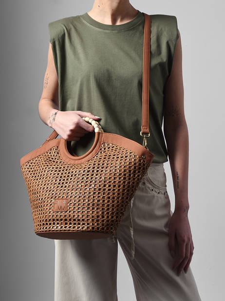 Handtas Neflier Estival Woomen Bruin neflier estival WNEE01 ander zicht 2