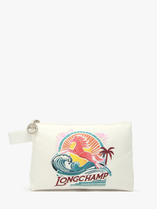 Longchamp Le pliage surf Clutch Wit