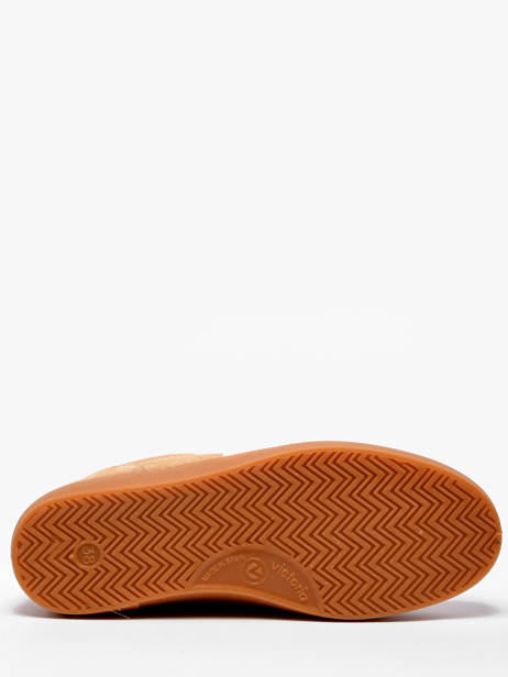Sneakers Uit Leder Victoria Beige women 1126212 ander zicht 4