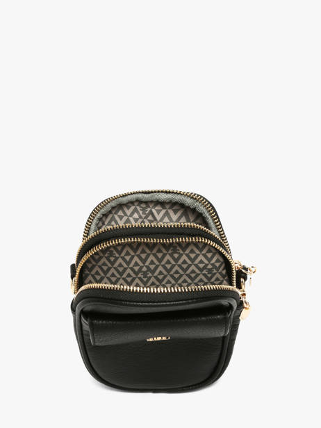 Cross Body Tas Soft Lulu castagnette Zwart soft YVILLE ander zicht 2