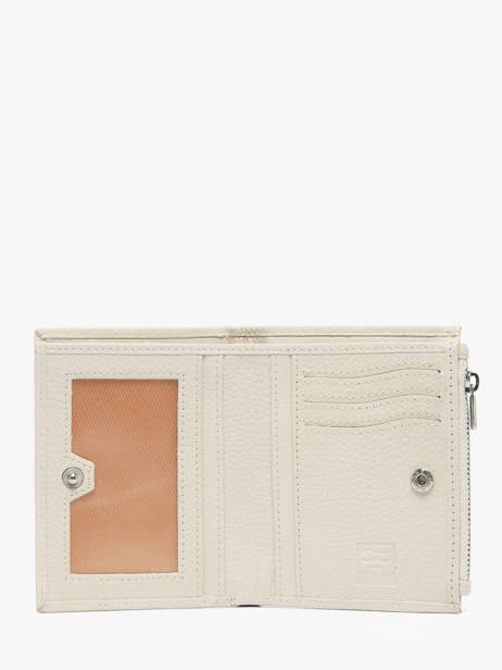 Portefeuille Caviar Leder Crinkles Beige caviar 14269 ander zicht 1