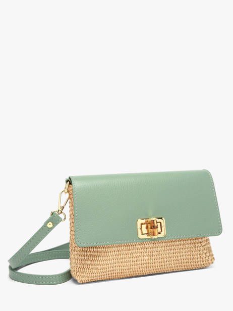 Cross Body Tas Capri Milano Groen capri CP25111 ander zicht 2