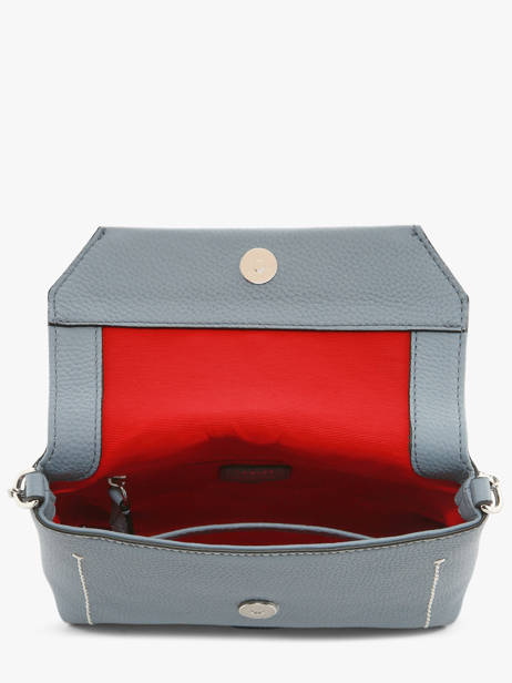 Cross Body Tas Ninon Soft Leder Lancel Blauw ninon A14030 ander zicht 4