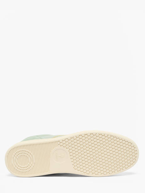 Sneakers Uit Leder Faguo Groen men 26CG9202 ander zicht 4