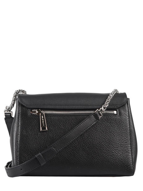 Cross Body Tas Foulonné Pia Leder Lancaster Zwart pia 60 ander zicht 3